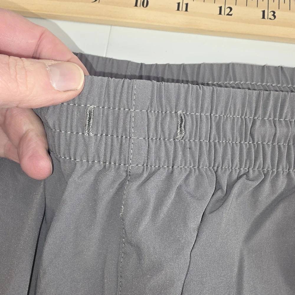 Vayager Women's Gray Cargo Hiking Capri Cropped Pants Size XXXL I-1632